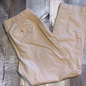 TALBOTS- “Chatham” women khaki‎ pants-size 10